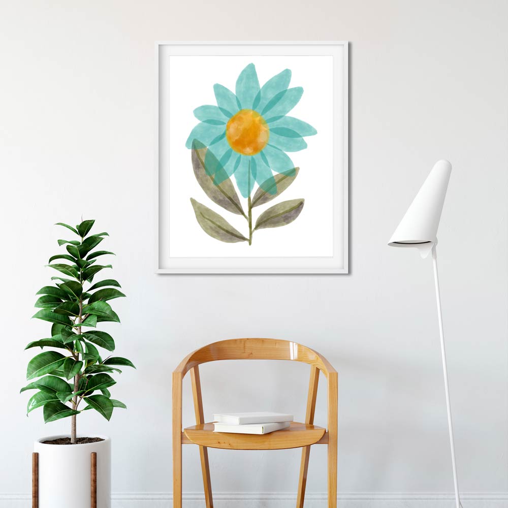 Floral printable wall art