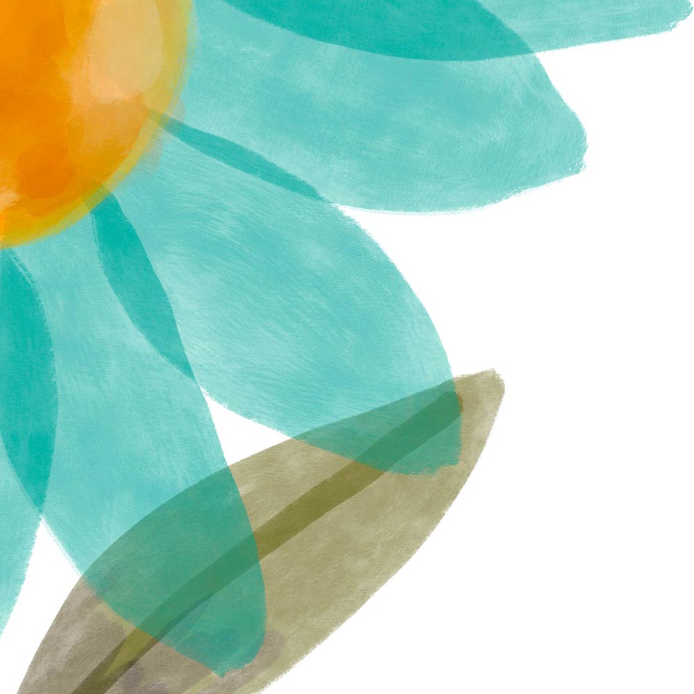 Flower printable art detail