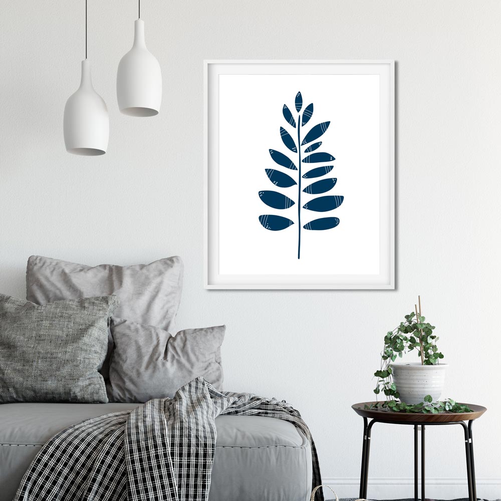 Leaves wall art