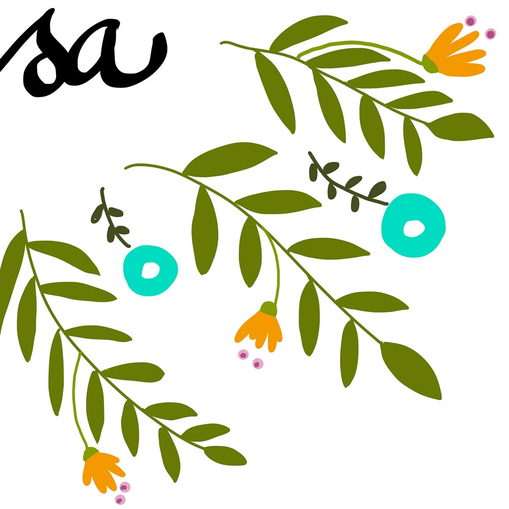 Mi casa es su casa quote wall art detail