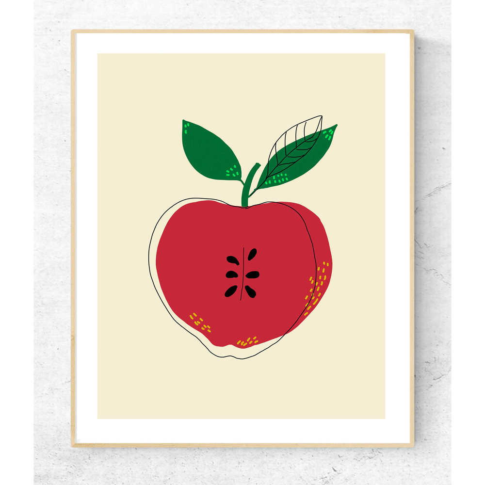 Apple printable art