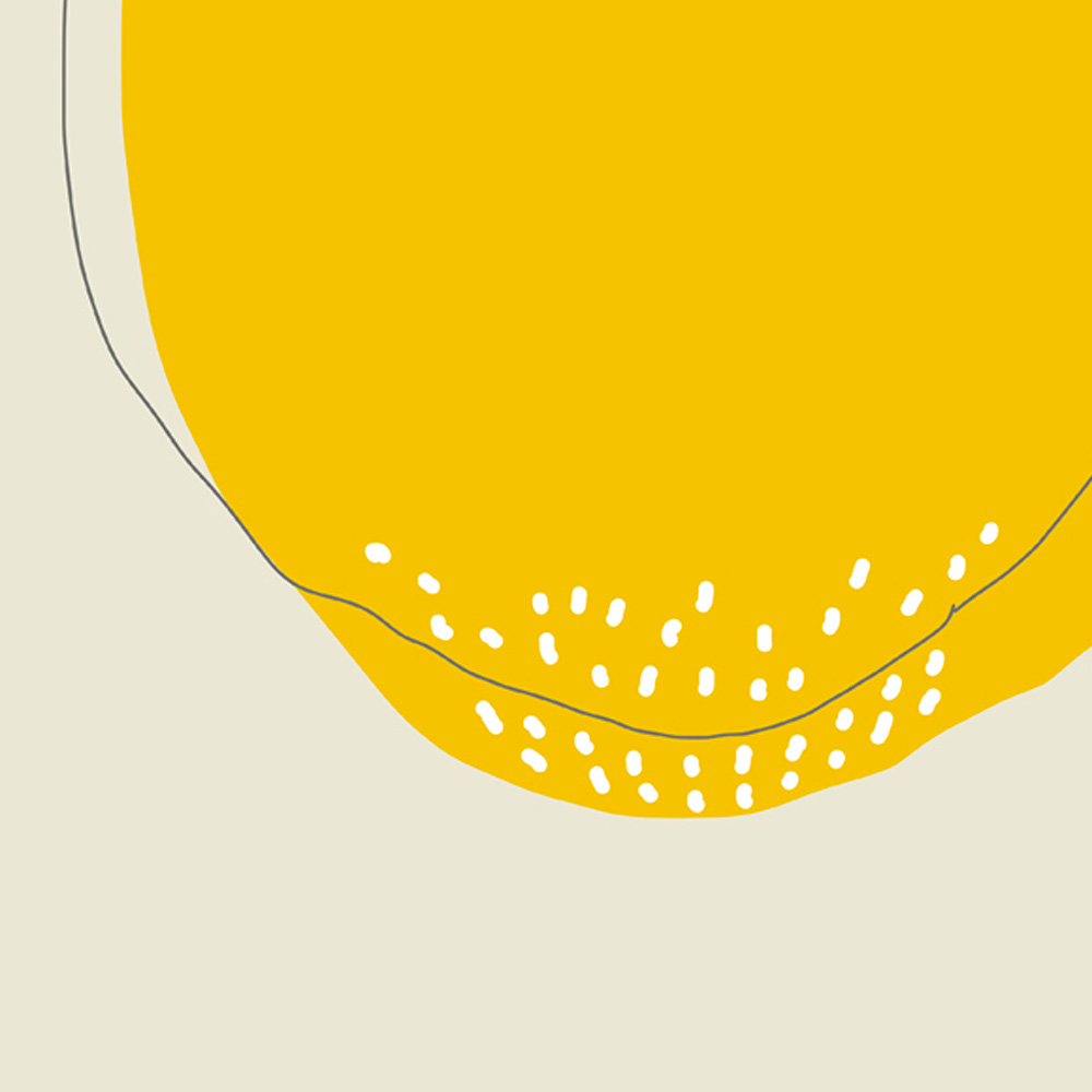 Lemon printable detail