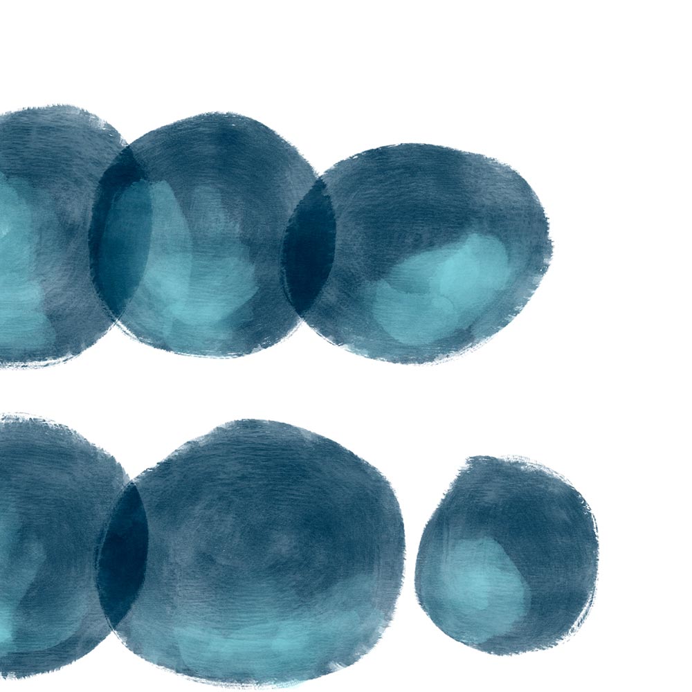 Navy blue modern art detail