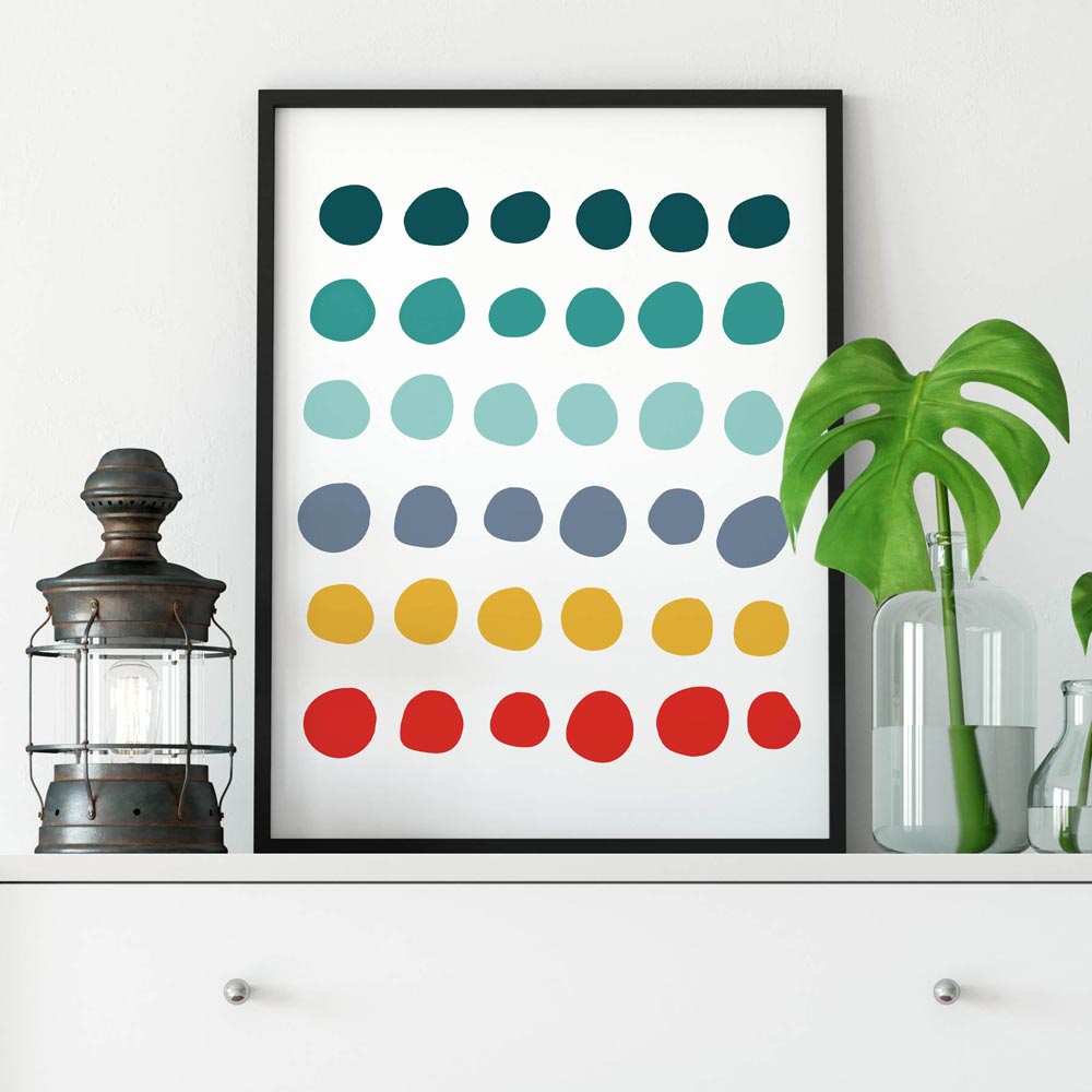 Dots wall oster