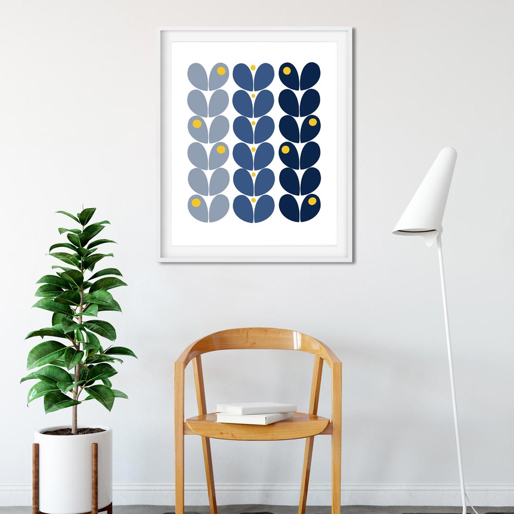 Retro scandinavian printable art