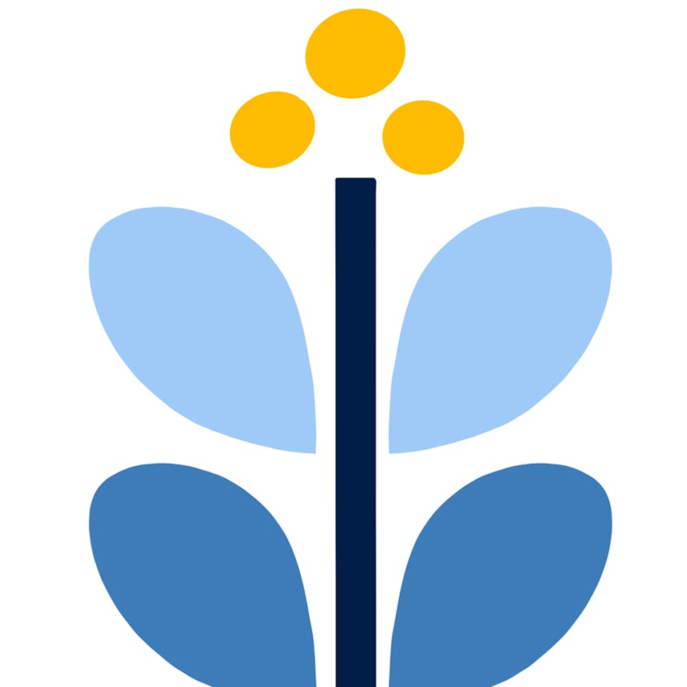 Scandinavian illustration art detail