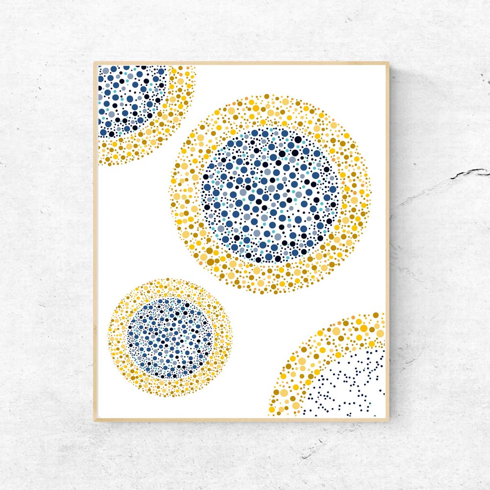 Geometric wall art decor