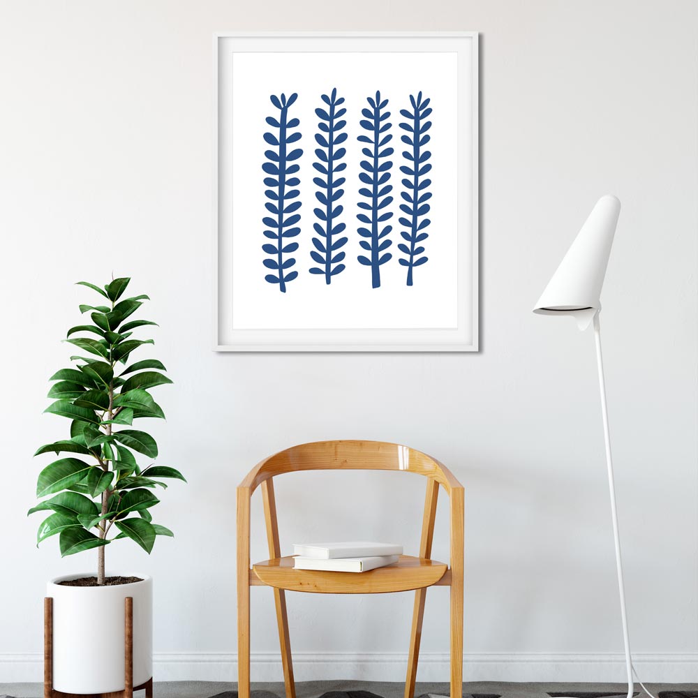 Scandinavian pattern wall decor 
