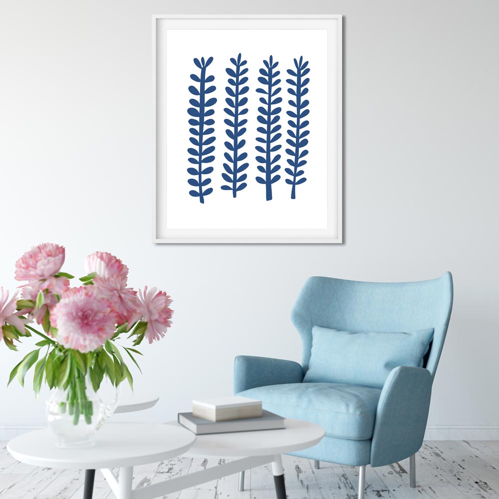 Scandinavian pattern wall art