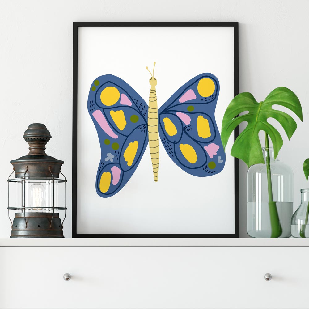 Butterfly wall art