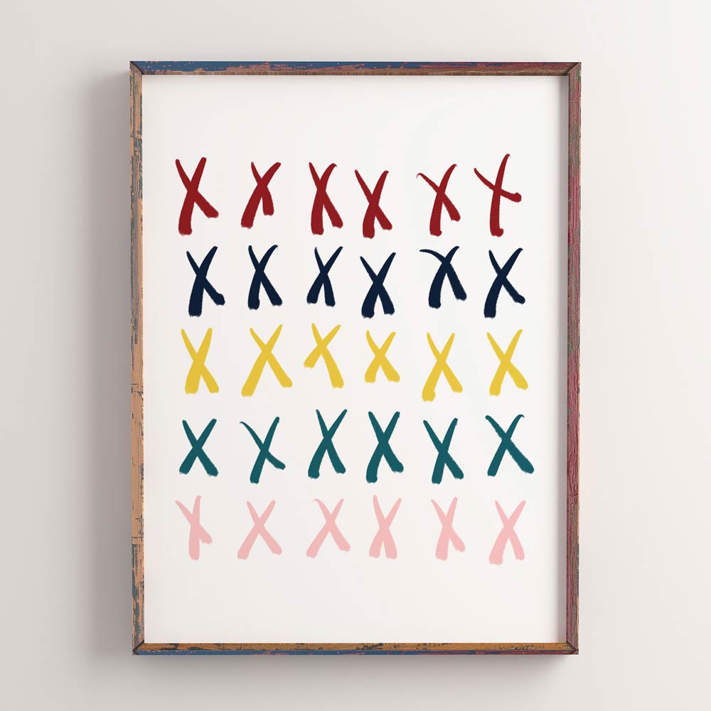 Crosses wall art for kids