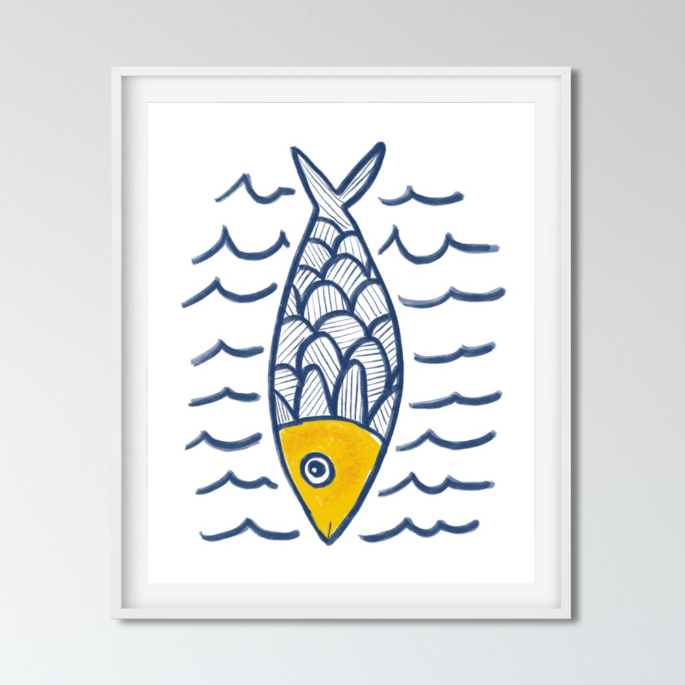 Blue Fish Kids printable art