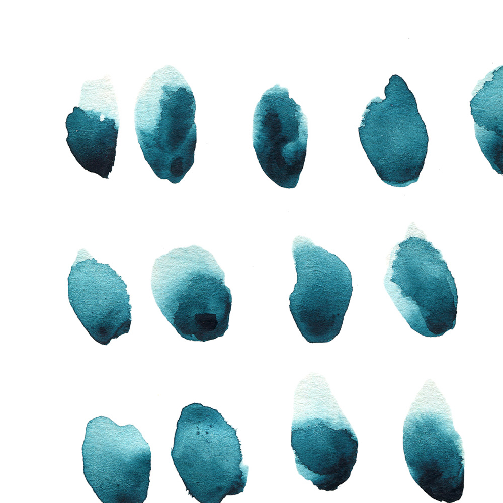 Abstract watercolor art detail