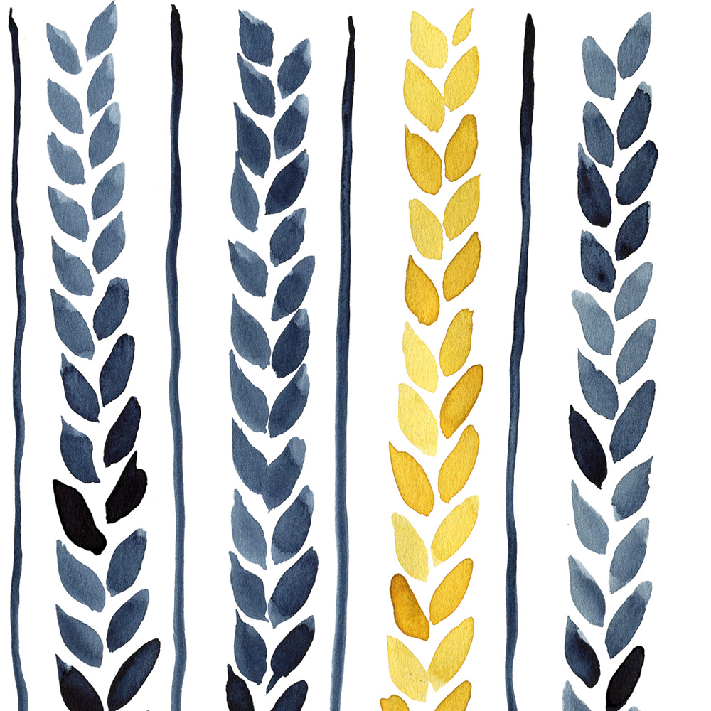 Printable Wheat detail