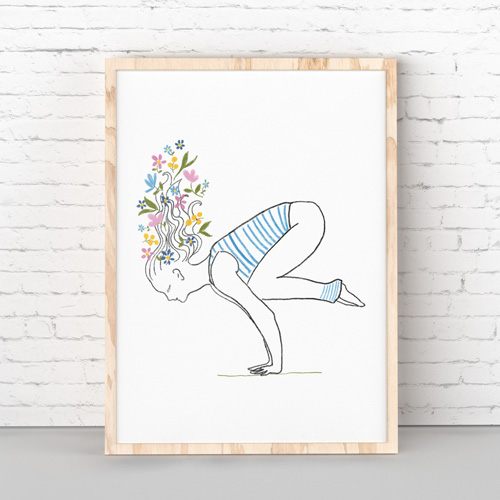 Yoga poster printable