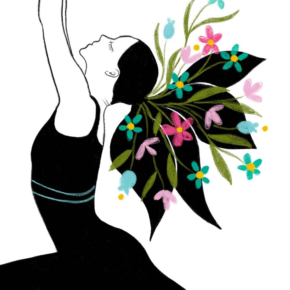 Yoga poster detail