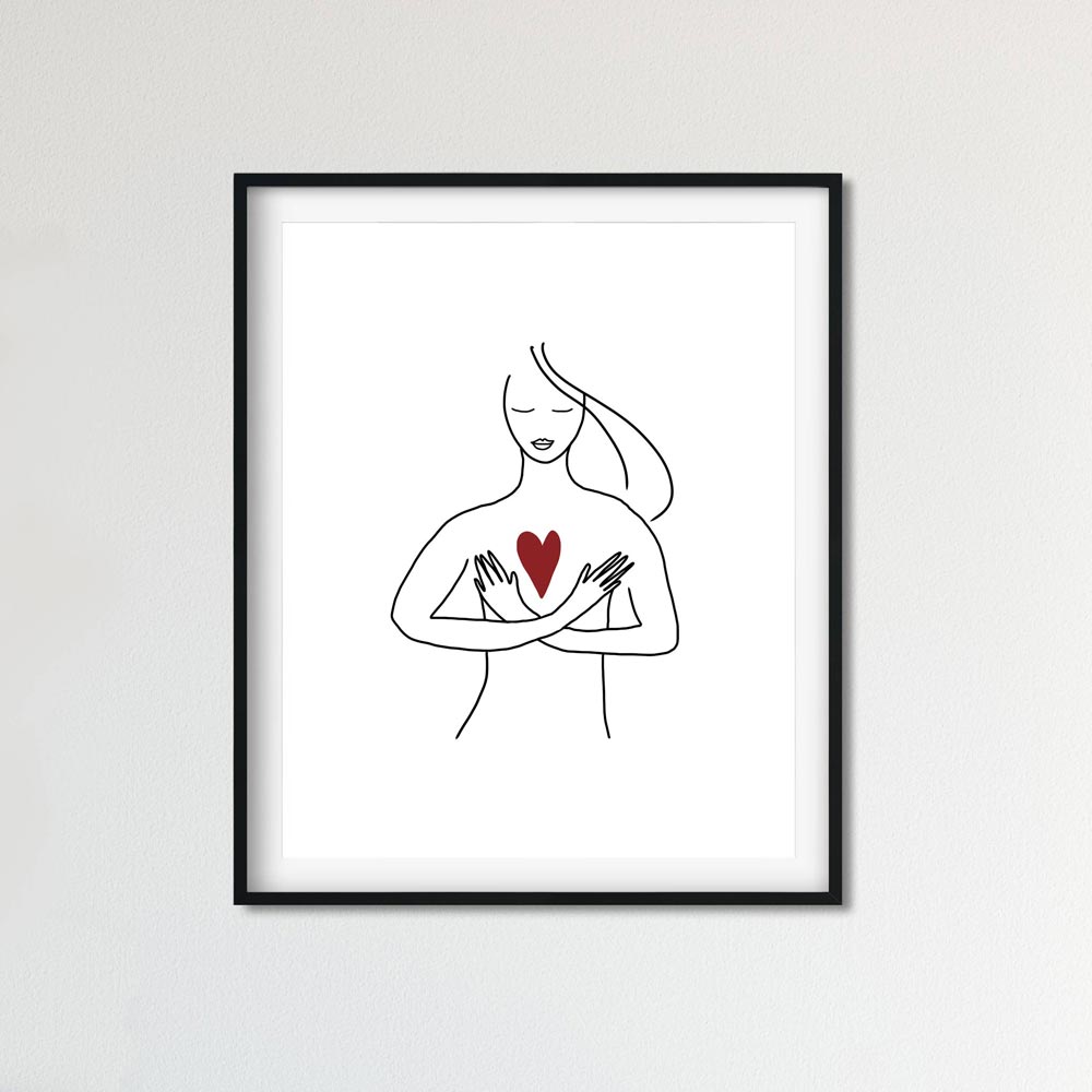 Love yourself printable art