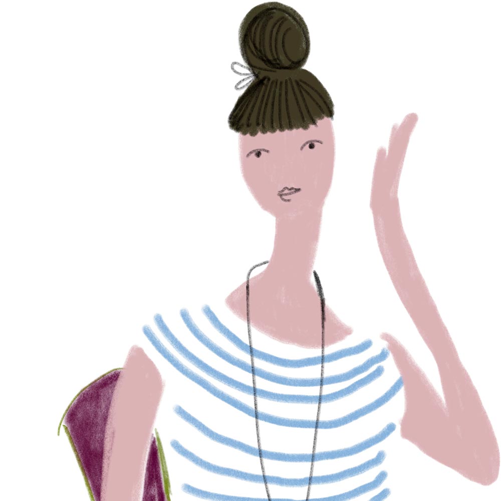 Yoga girl poster detail